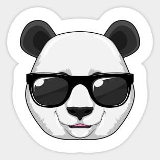 Panda with Sunglasses Sticker